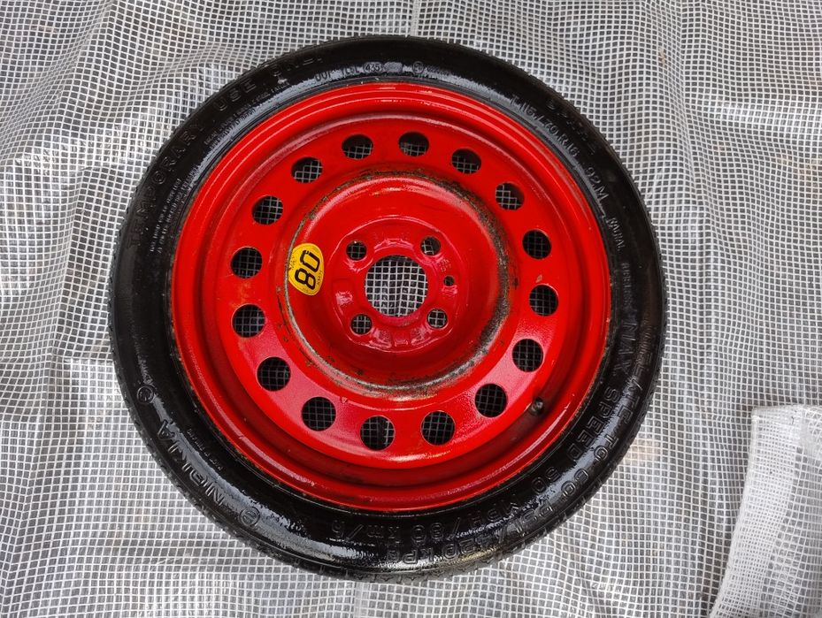 Koło dojazdowe Saab 4x108 16 cali 115/70R16 wysyłka zapas dojazd