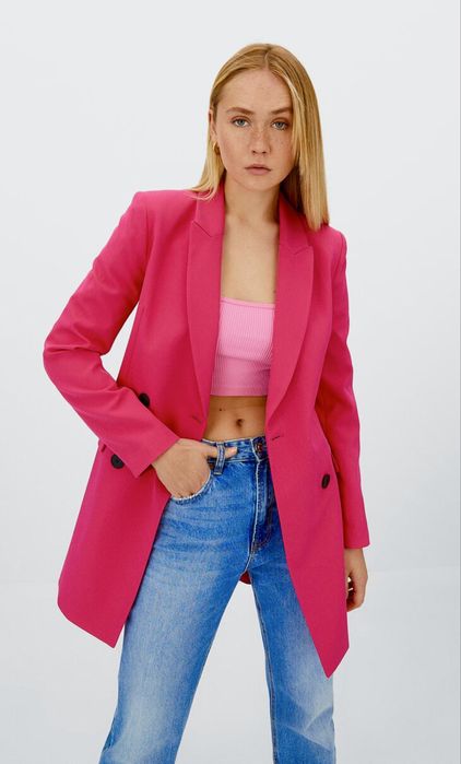 Сукня-піджак, плаття-піджак, піджак, пиджак, платье-пиджак, фуксия