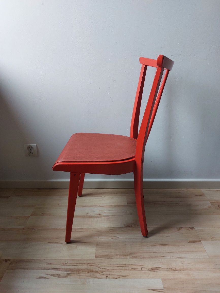 krzesło patyczak vintage drewniane