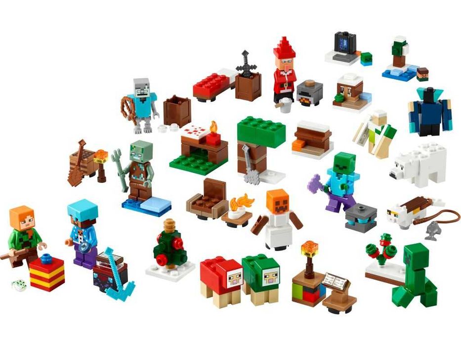LEGO Minecraft - Kalendarz adwentowy na 2025 rok 21280