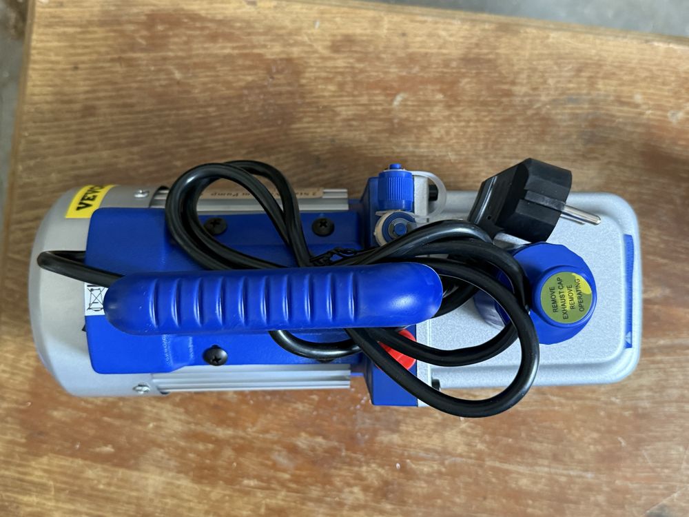 Bomba de Vácuo VEVOR 1,5 HP – 3,5 CFM | Como Nova – Ideal p/ HVAC