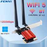 WiFi+Bluetooth адаптер Fenvi AC1200, мережева карта PCI-E, Intel AX210