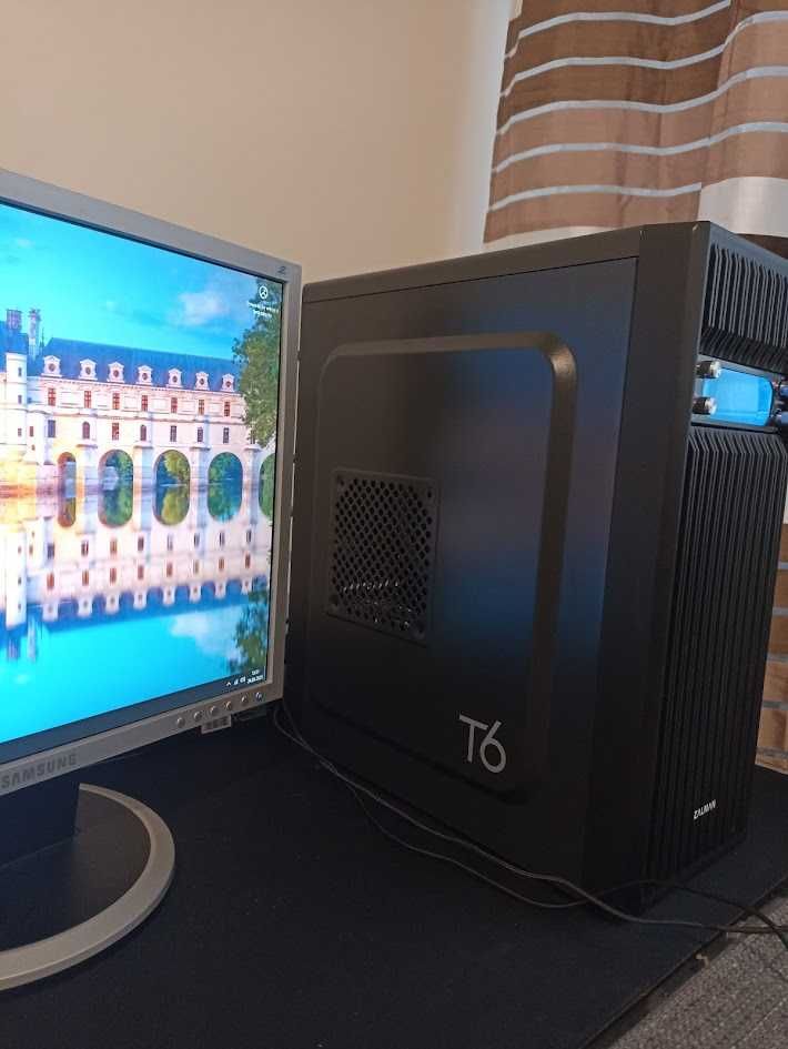 Komputer do podstawowej pracy biurowej + monitor + drukarka