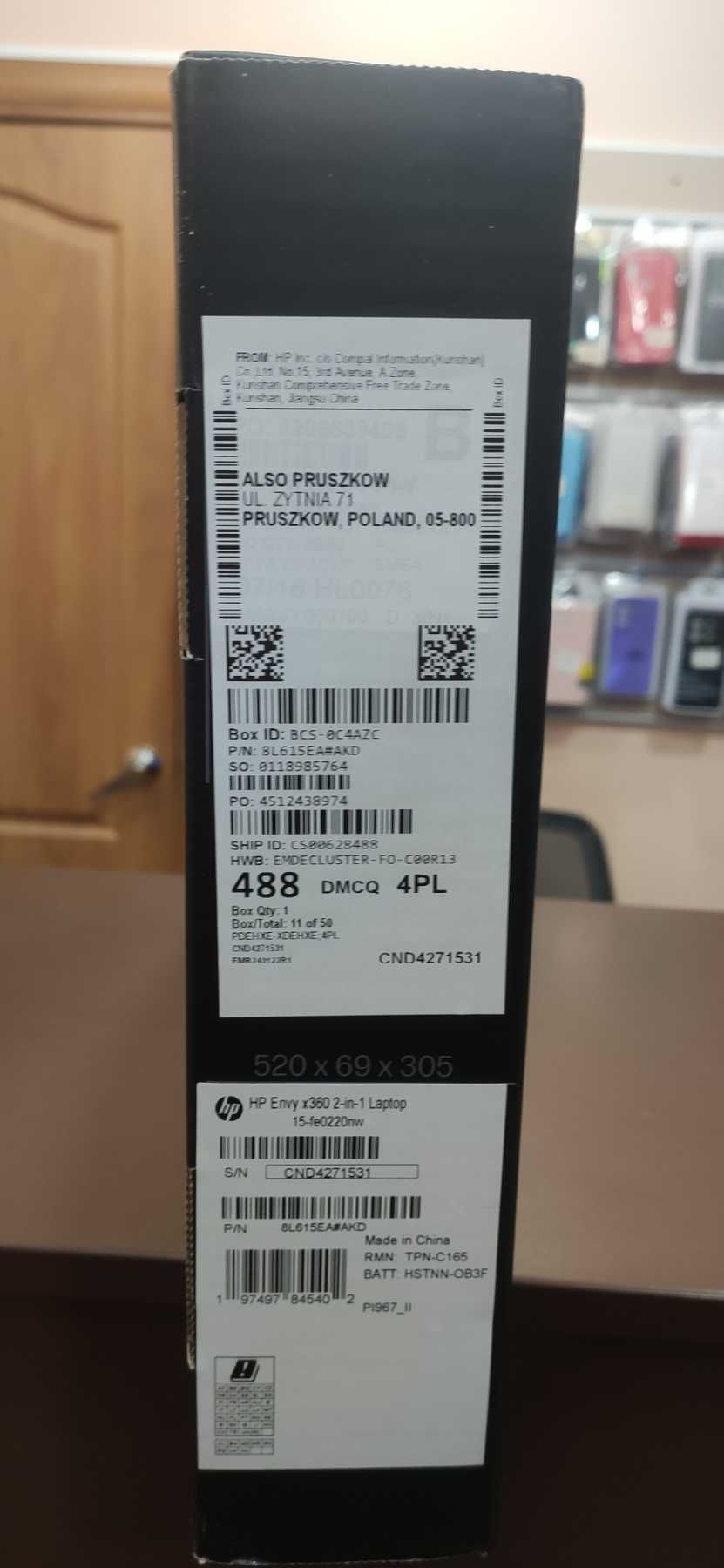 Ноутбук HP Envy x360 2-in-1 Laptop 15-fe0220nw (8L615EA#AKD)