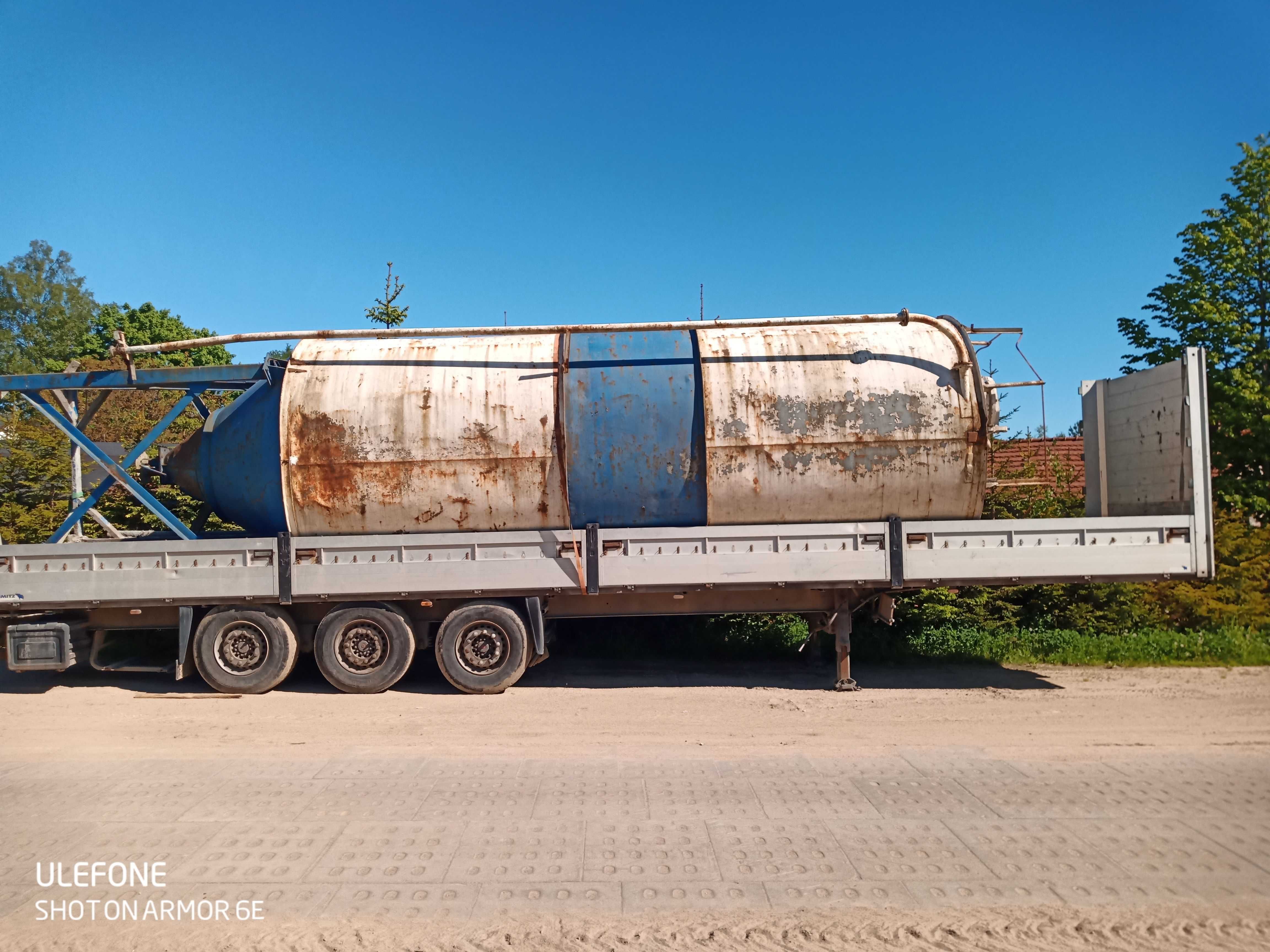 Silos na cement 60t, silos zbożowy