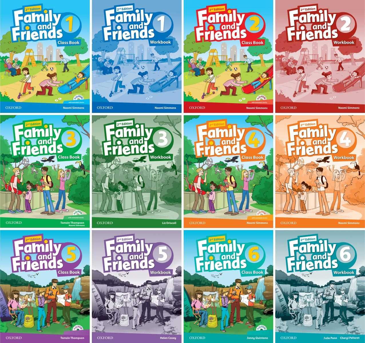 Family and Friends 2nd Edition. Якісний друк. Не пружина.