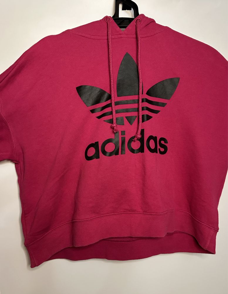 вкорочений худі adidas