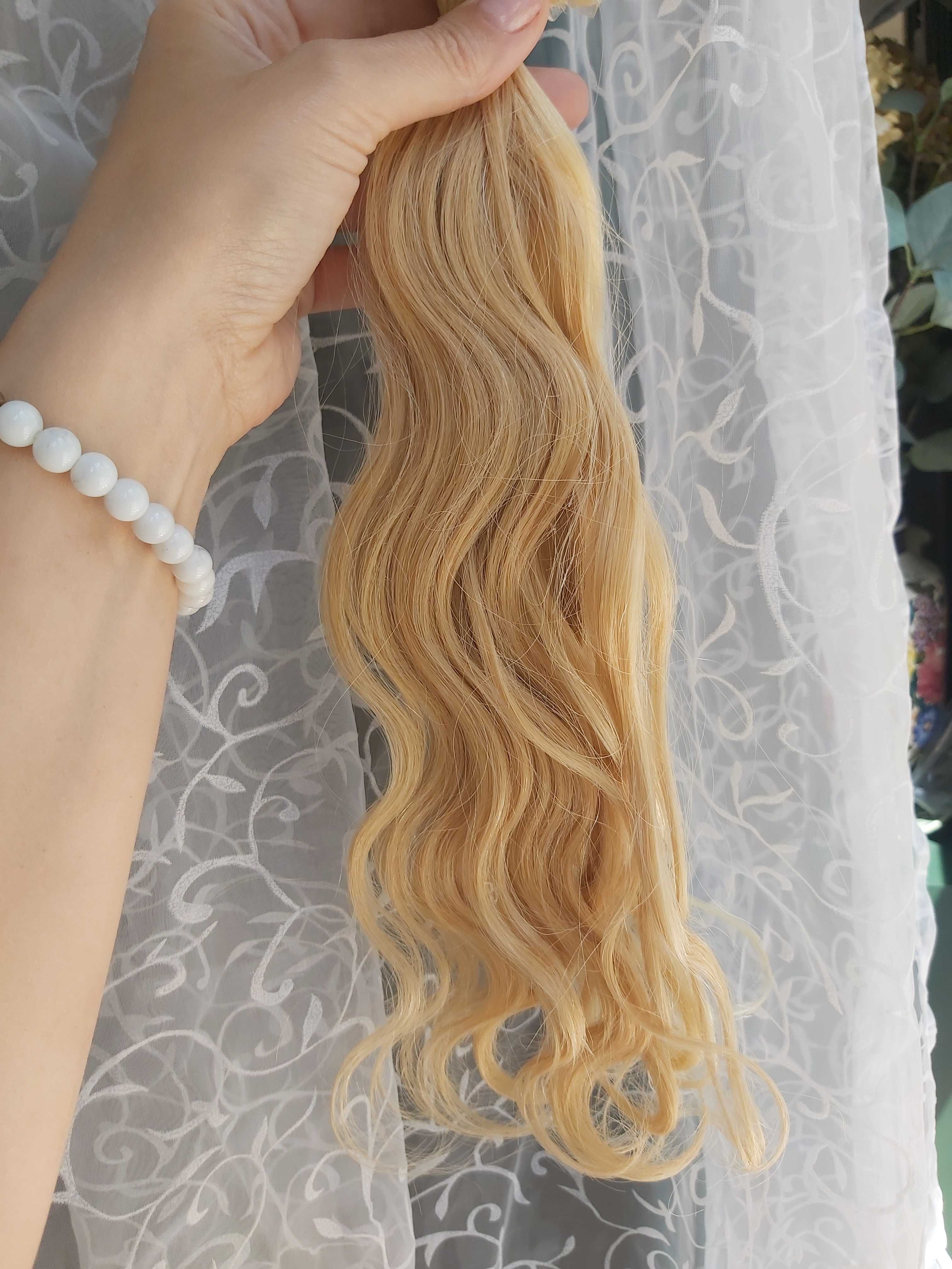Nowe naturalne włosy blond #22 #613 bardzo jasny blond sloneczny