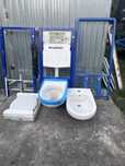 Zestaw WC + bidet + stelaże Geberit