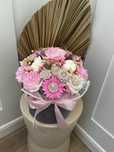 Flower box ze swiec sojowych