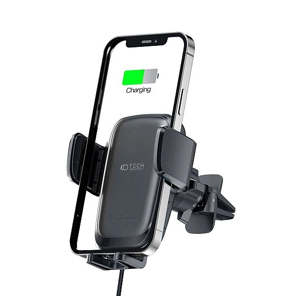 Tech-protect X05 Vent Car Mount Wireless Charger 15w Black