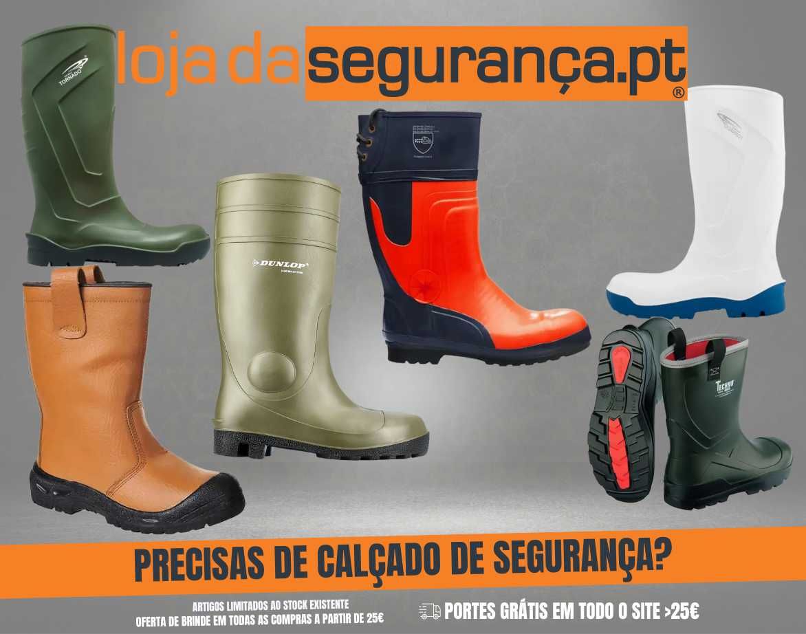 Calçado Sapato Bota Proteção Segurança Biqueira Socos