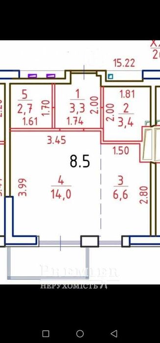 1-кімн. в центрі Приморського р-ну,зданий будинок, газ.котел 35000у.о!