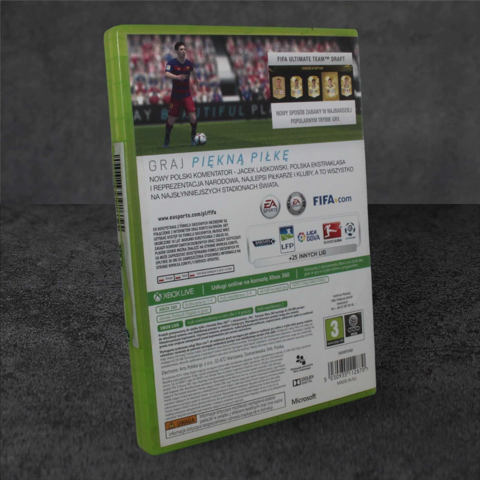 PL 5-/5 FIFA 15 Xbox 360 GameBAZA