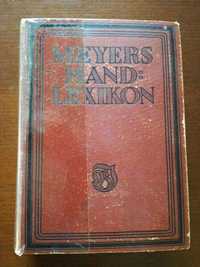 Meyers Hand Lexikon 1920r.