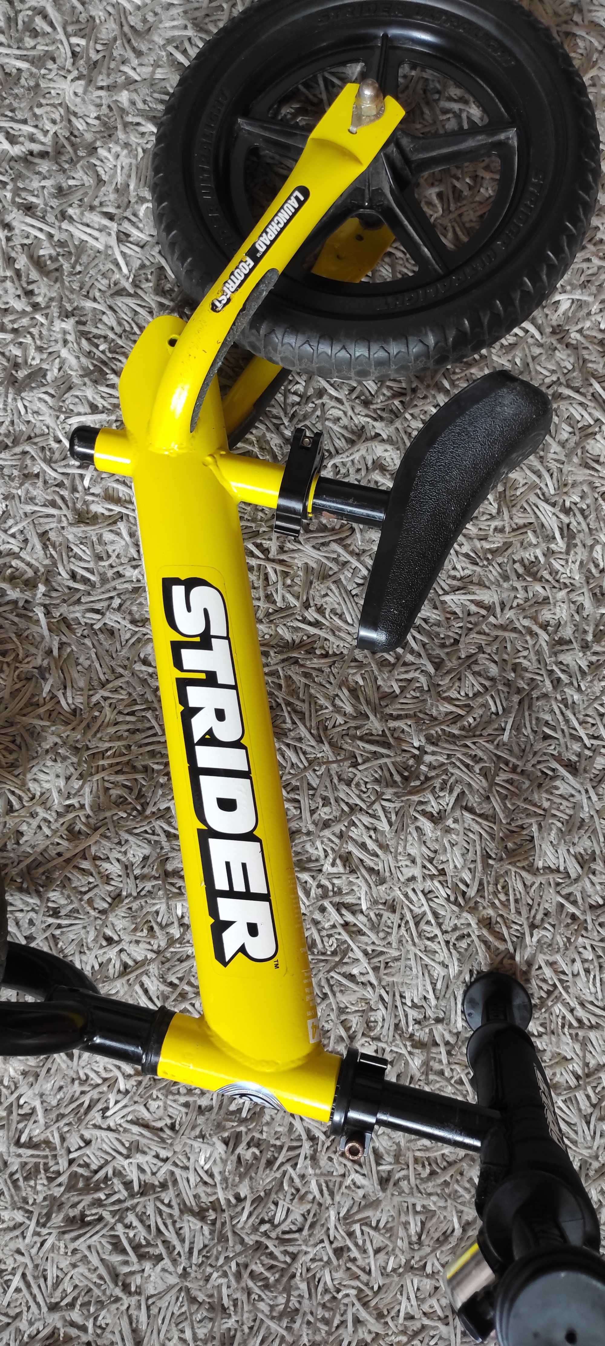 Rower biegowy strider żółty 12