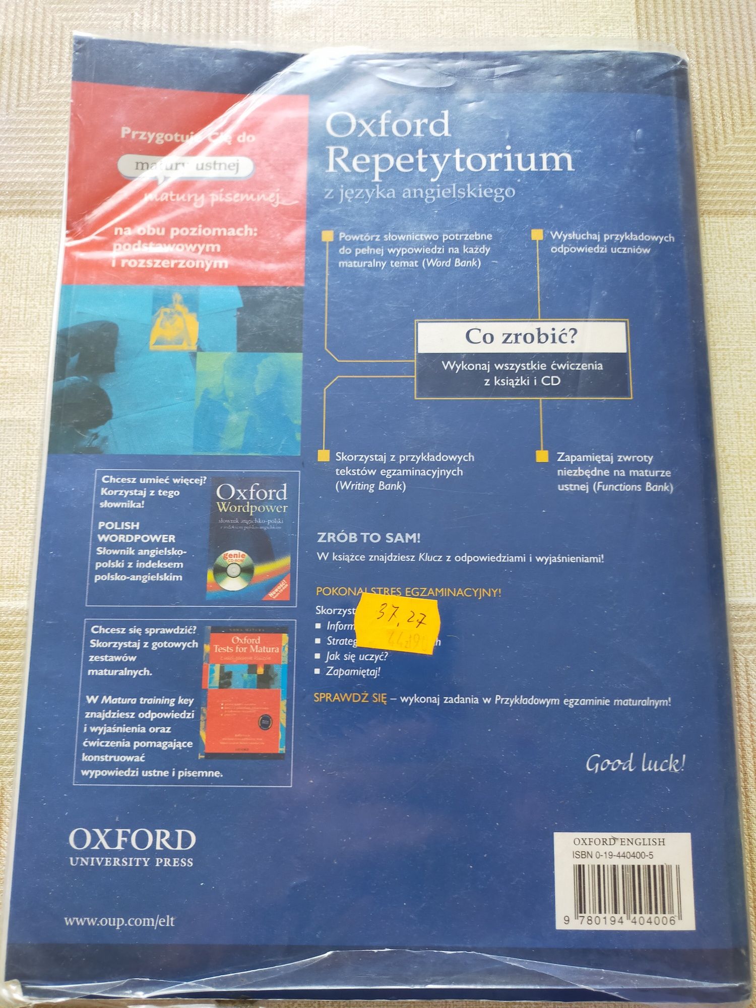 Oxford Repetytorium z j.angielskiego