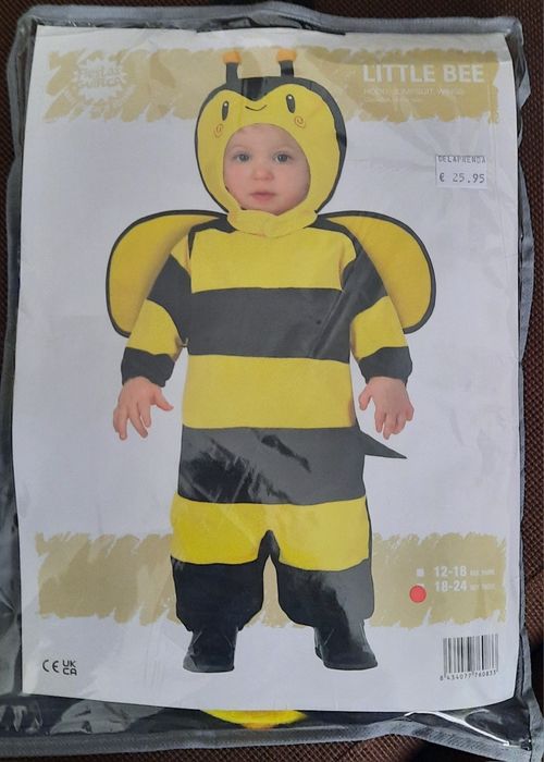 Fato de fantasia 18 a 24 meses