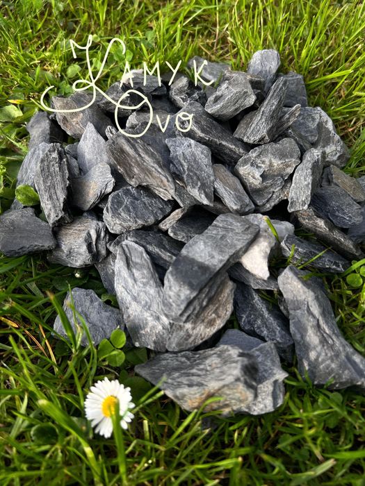 Kora Kamienna GNEJS, Łupek Kruszywo Ozdobne Ogród, Tuje, Opaski, TANIO