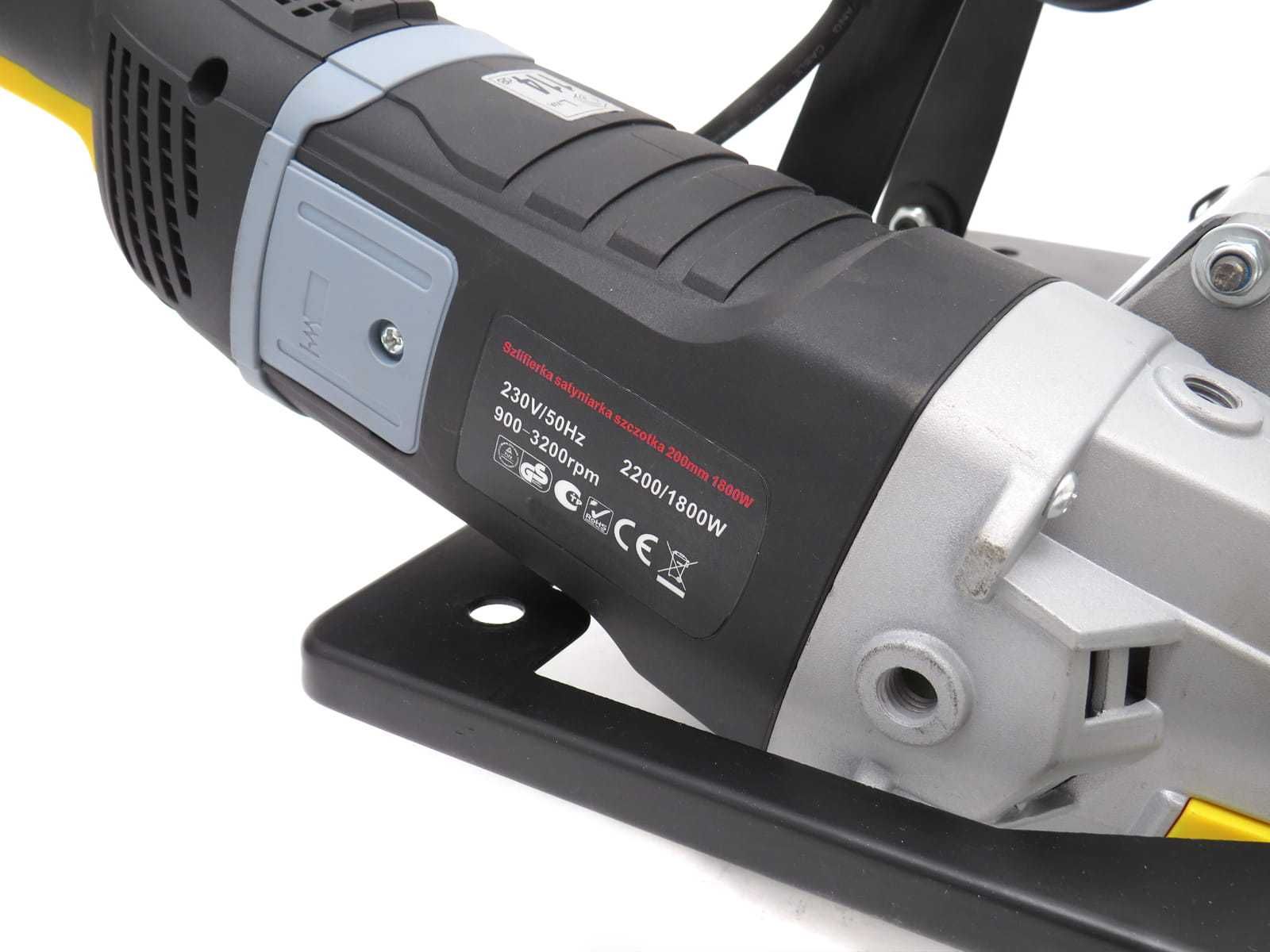 BASS POLSKA Satyniarka Szlifierka Szczotkowa Podłóg 200mm 2200w BP5452
