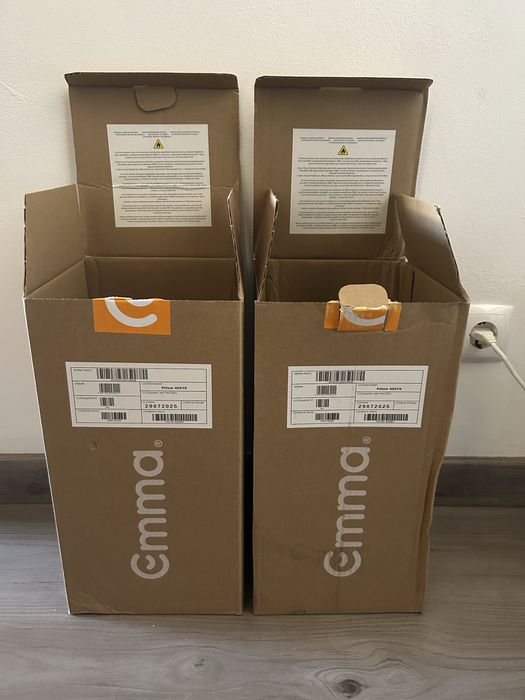 Duas almofadas Emma zero gravity