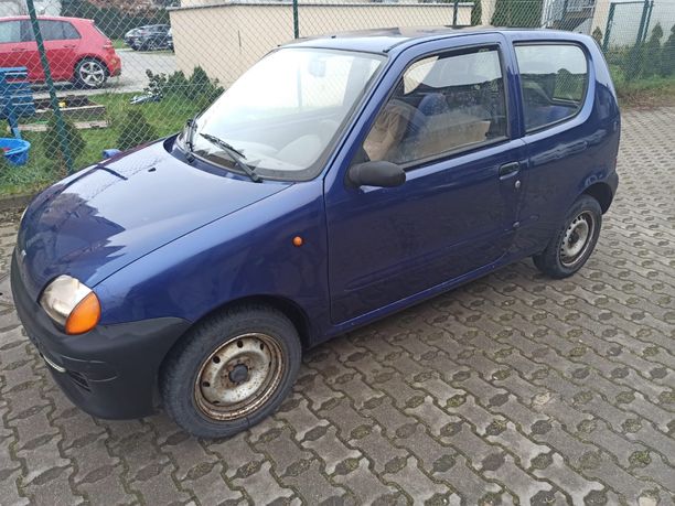 Fiat Seicento 900 benzyna 117 tys przebiegu Salon Polski