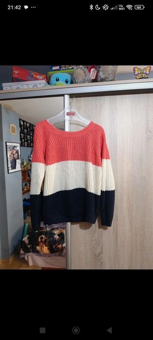 Uroczy sweter z kokardkami m