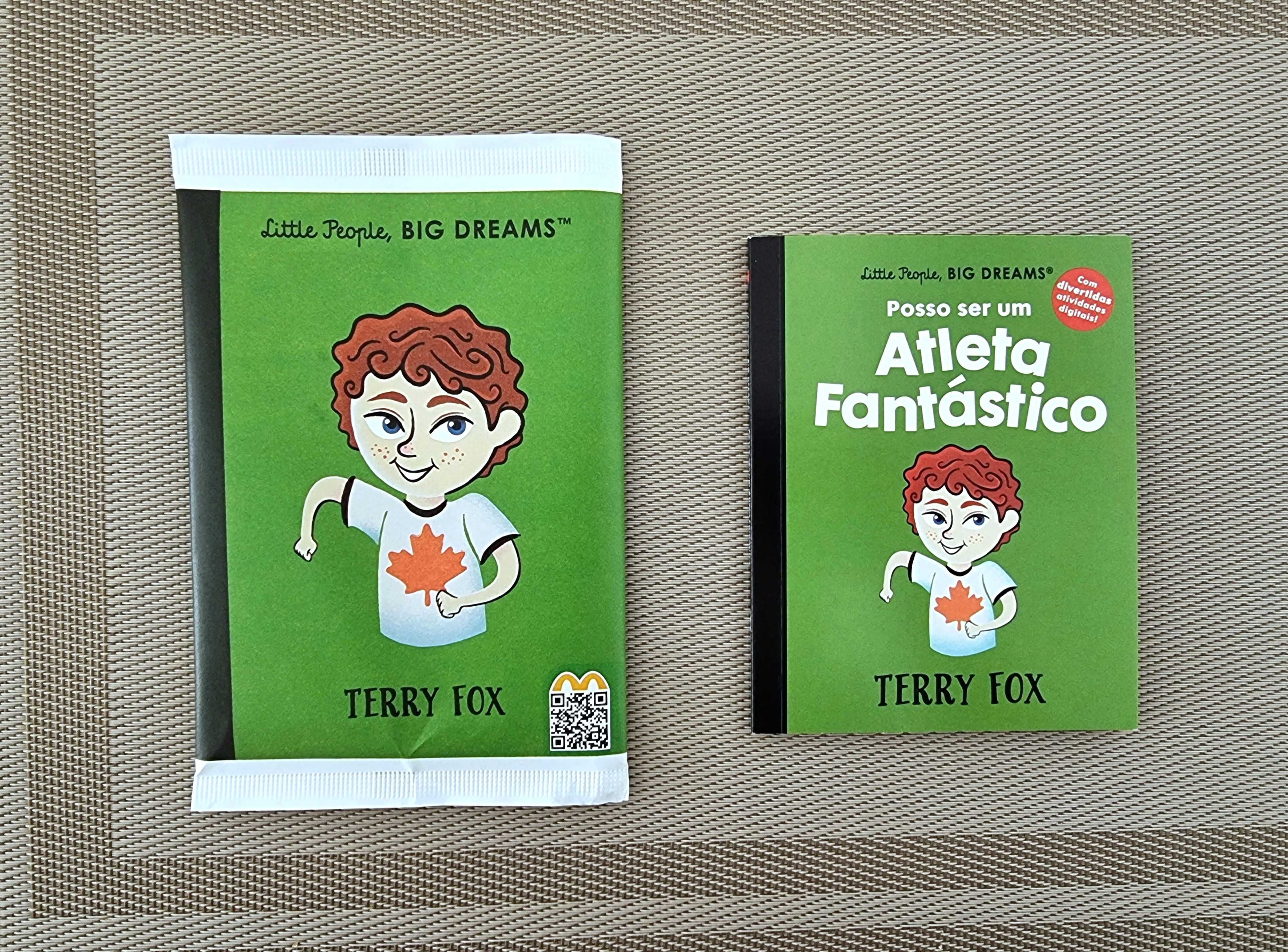 Livro "Posso ser um Atleta Fantástico - Terry Fox"