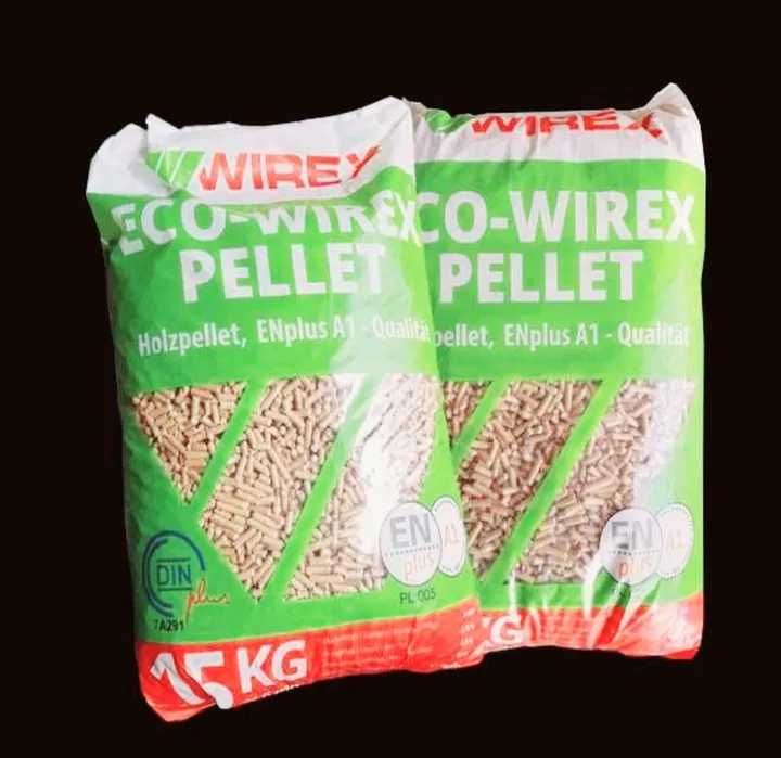 pellet Wirex Olczyk  Uni pelet sosnowy certyfikat 6m brykiet dębowy m