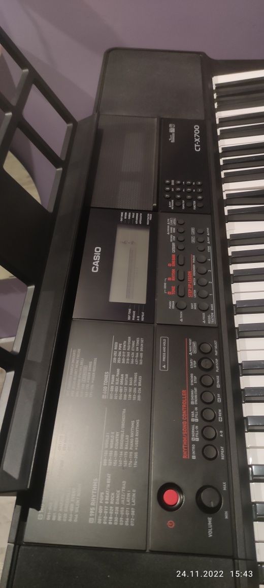 Keyboard Casio CT - X700