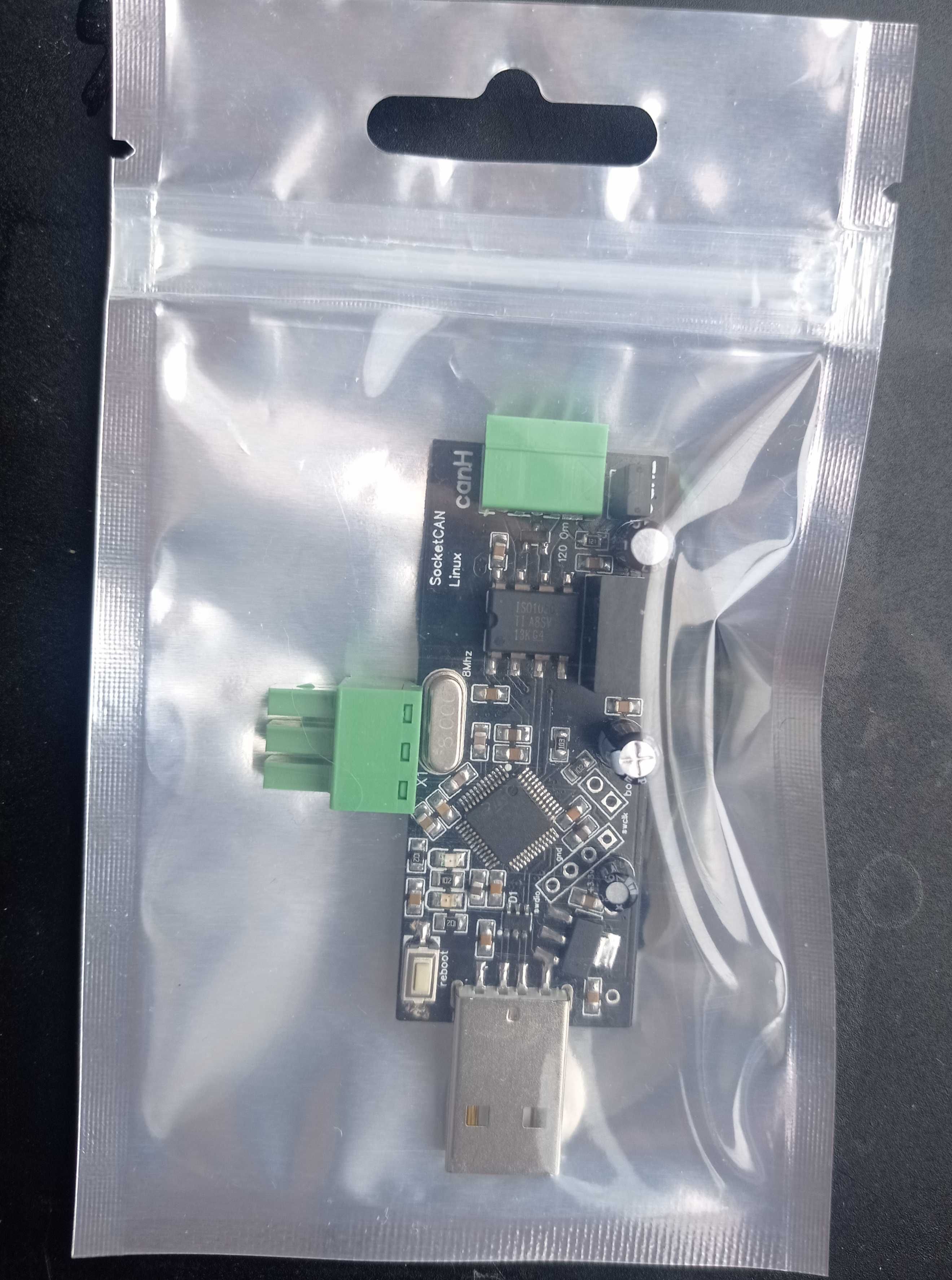 USB CAN адаптер гальваническая развязка Linux,Win (PCAN,Kvaser,COM)new