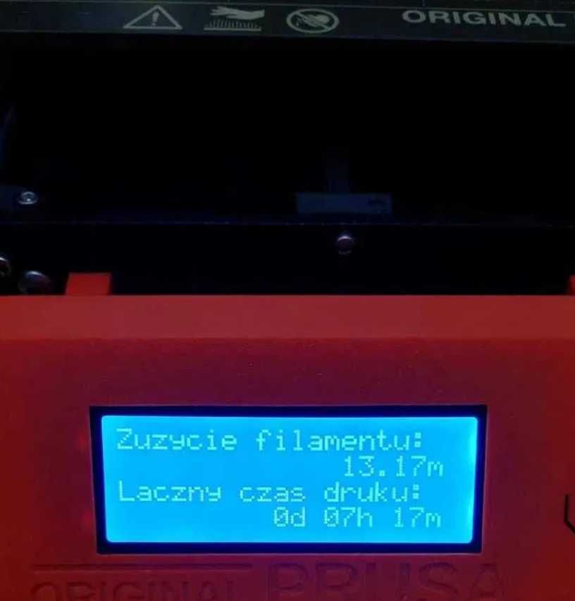 Drukarka 3d Prusa i3 MK3S+, < 8h druku, jak nowa, rachunek na firmę.