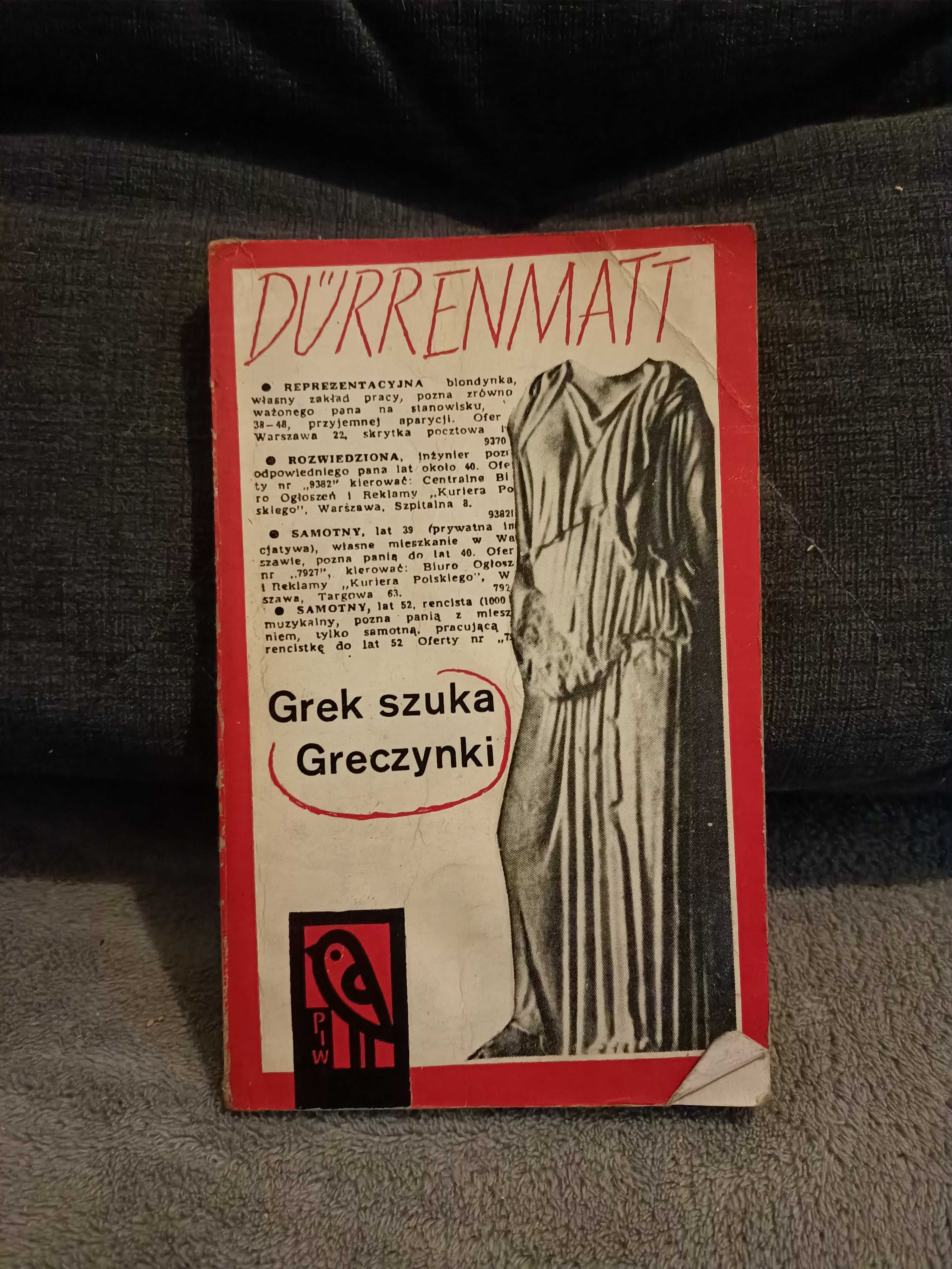 Grek szuka greczynki - Durrenmatt