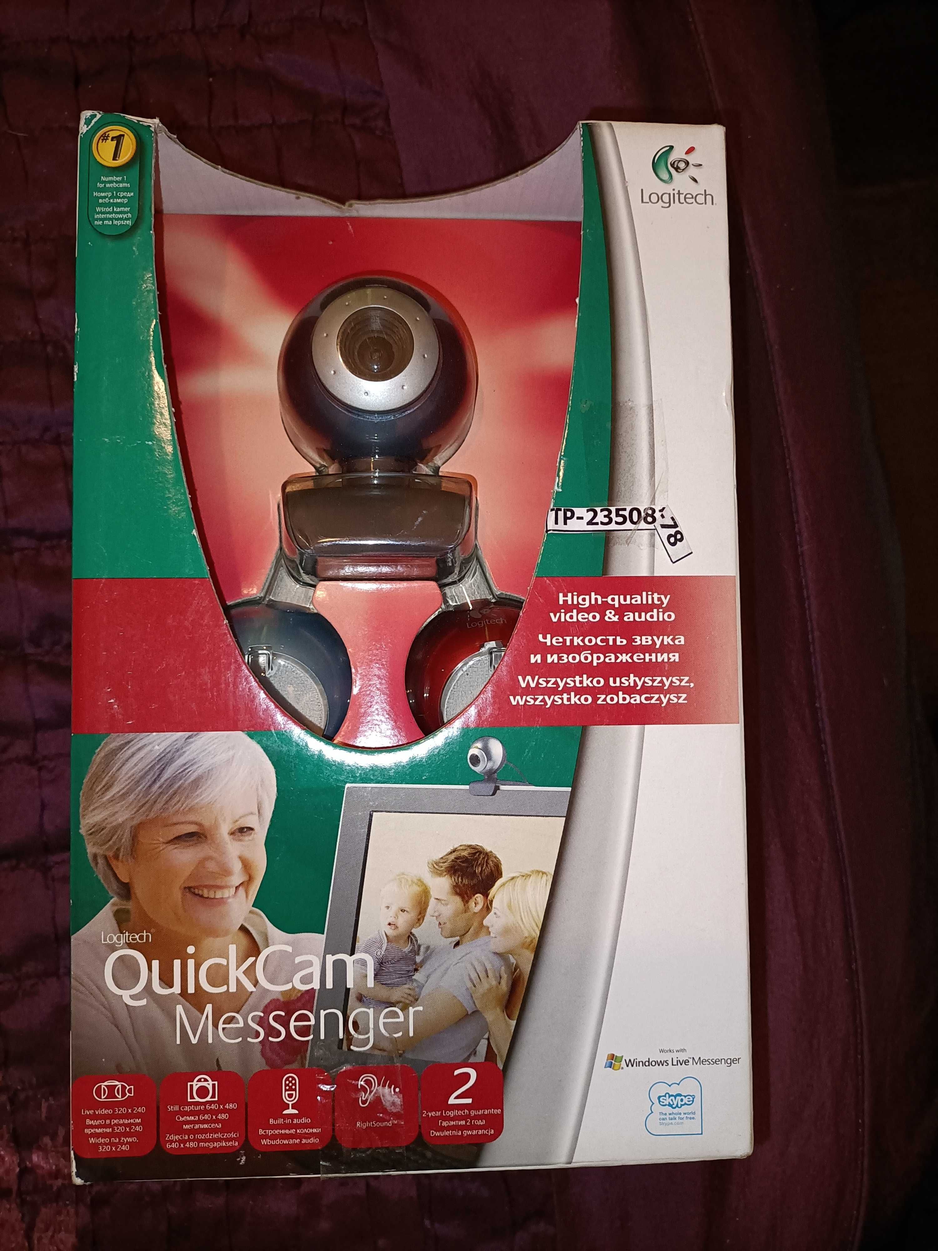 Kamera internetowa Logitech QuickCam Messenger