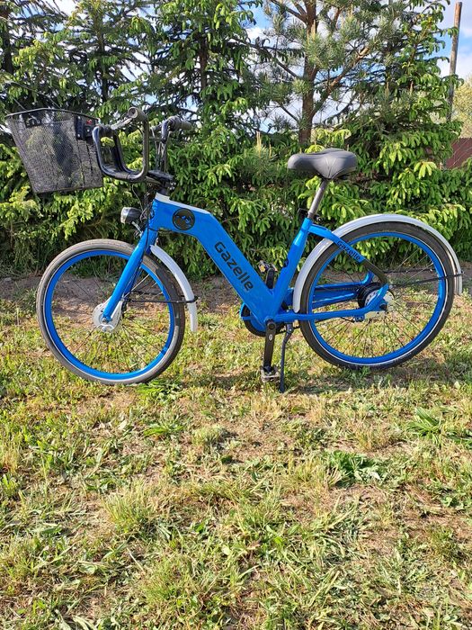 Miejski rower GAZELA damka z koszykiem