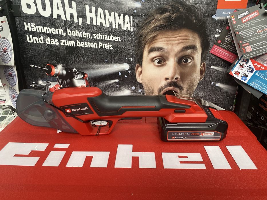 Секатор акумуляторний Einhell GE-LS 18 Li Kit 2.5 Ah (3408300)