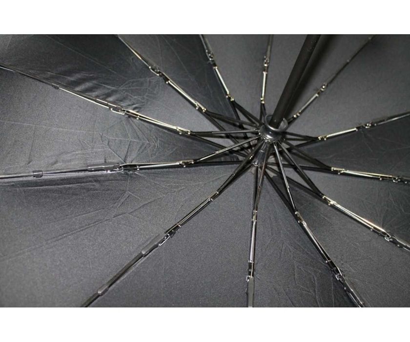 Мужской зонт автомат 12 спиц карбон антиветер мужские зонты складной