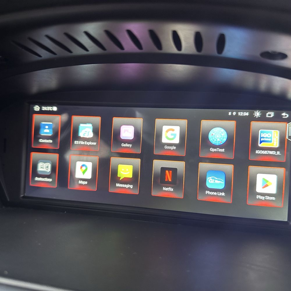 Radio samochodowe dotykowe android BMW