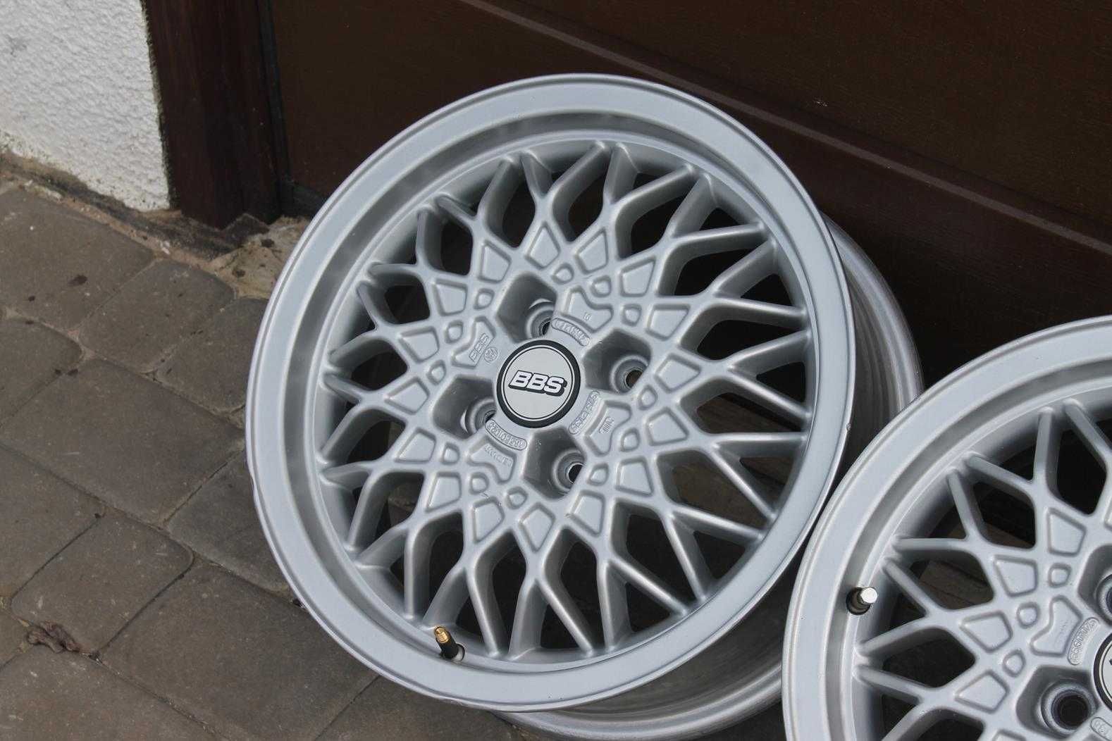15" aluski BBS 4x100 POLO golf caddy jetta lupo arosa corsa E30 swift