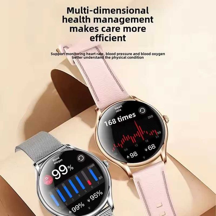 Женские смарт часы. VWAR QS36 ULTRA SLIM. NFC. 3D-меню.