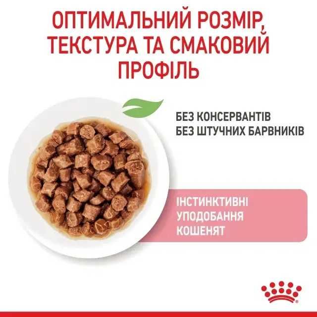 Вологий корм для кошенят ROYAL CANIN Роял канін KITTEN IN GRAVY 85г