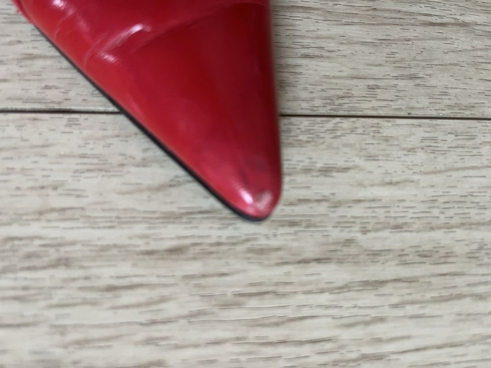Buty szpilki czerwone rozm 37