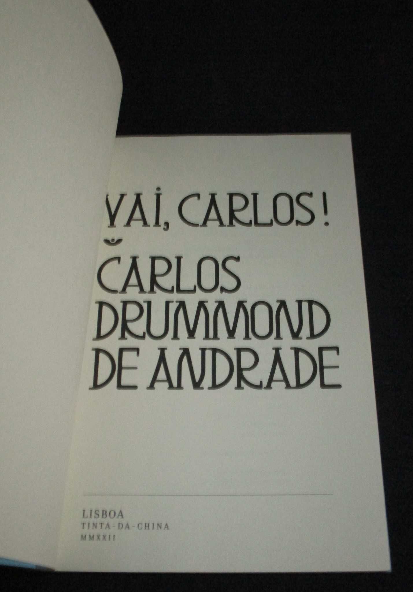 Livro Vai, Carlos! Carlos Drummond de Andrade