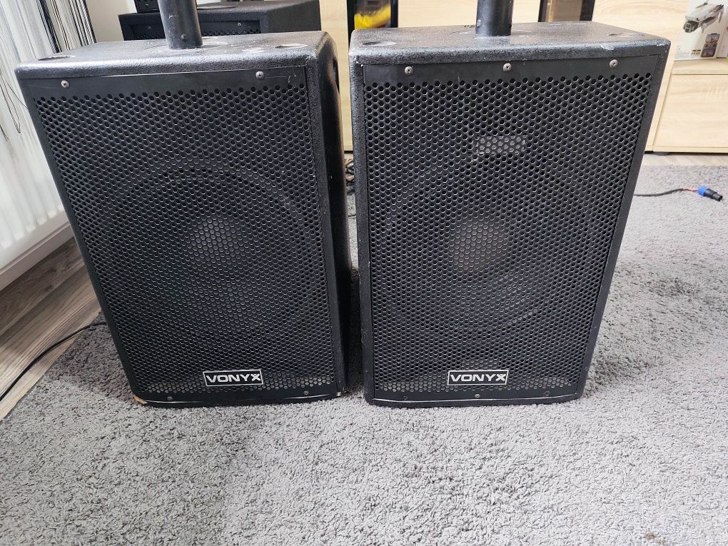 Nagłośnienie słupkowe 2+2 estradowe imprezowe VONYX VX1050BT
