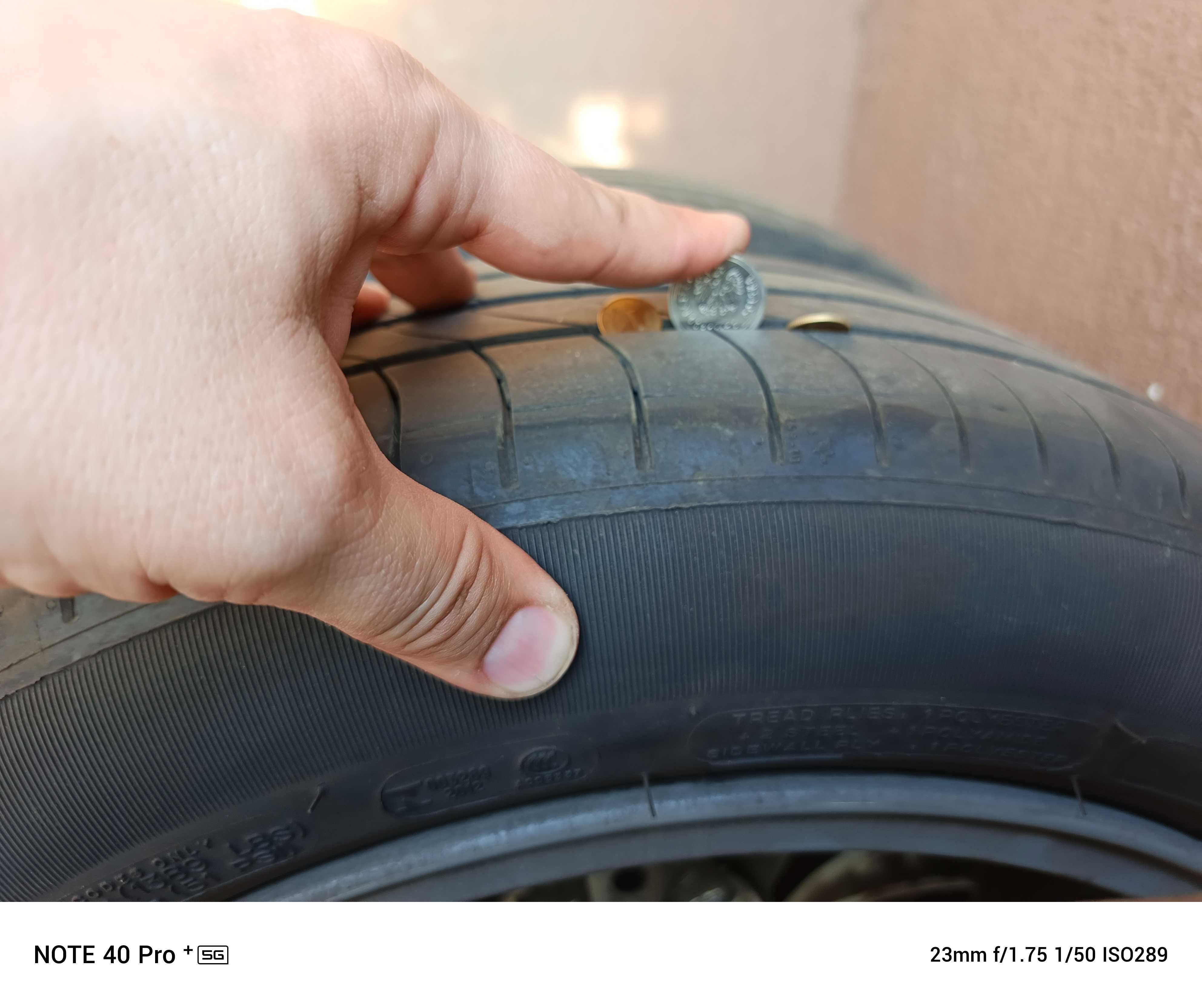 Alu felgi 18 VW oryginał 5*112 opony Michelin 215/50/R18