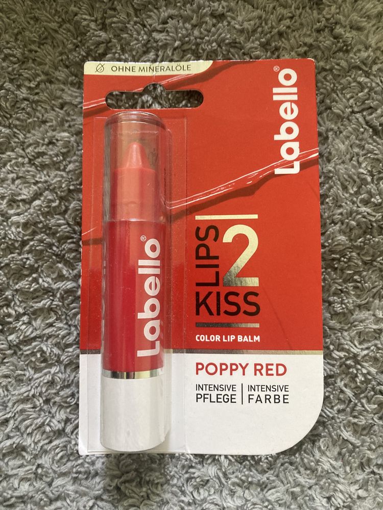 Labello Color Lip Balm Poppy Red