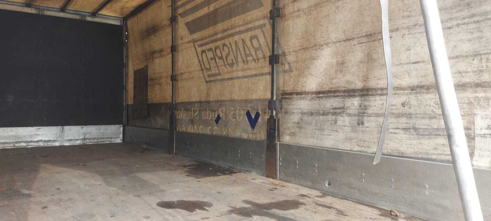 MAN MERCEDES DAF skrzynia ładunkowa alu paka plandeka dł. 8,10m.