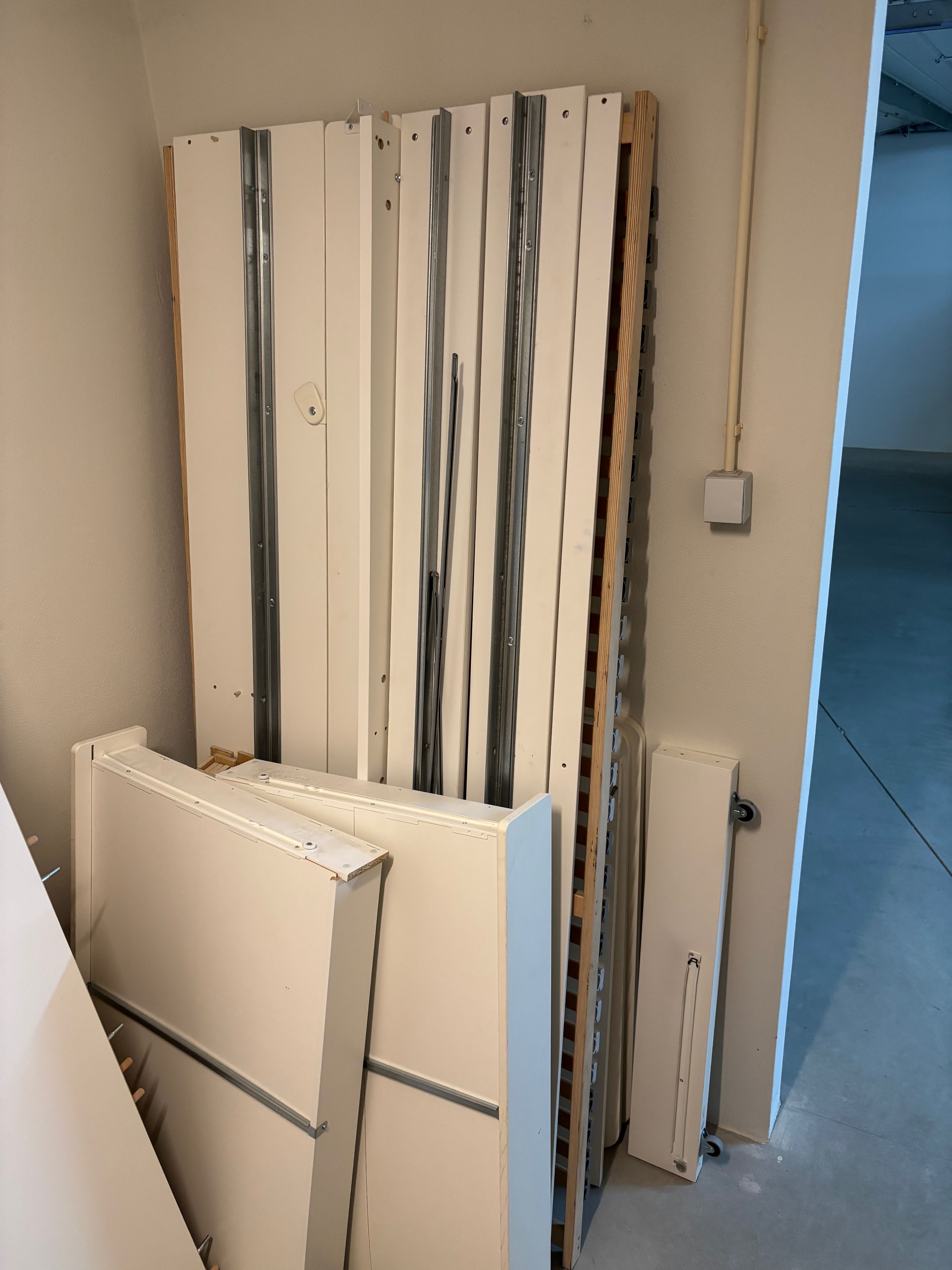 IKEA Cama SLÄKT - branco