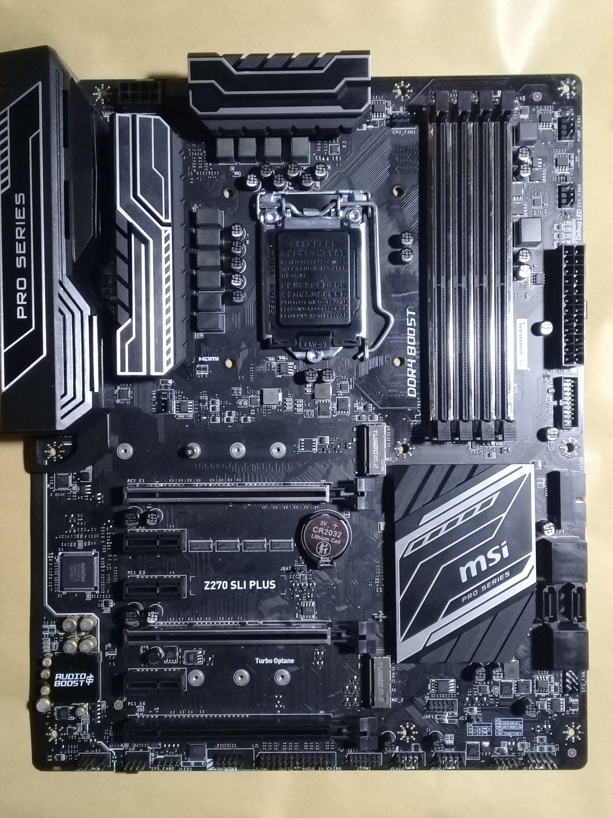 Материнська плата MSI Z270 SLI Plus, Socket 1151