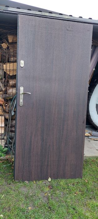 Drzwi zewnętrzne  90x200 metalowe